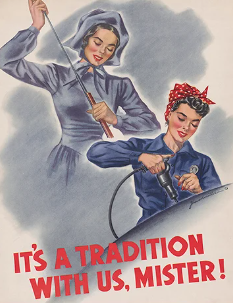 Rosie the Riveters at work